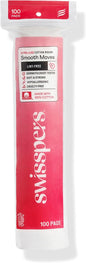 Swisspers Premium Cotton Rounds, Dual-Sided, 100 Count (Pack of 3)