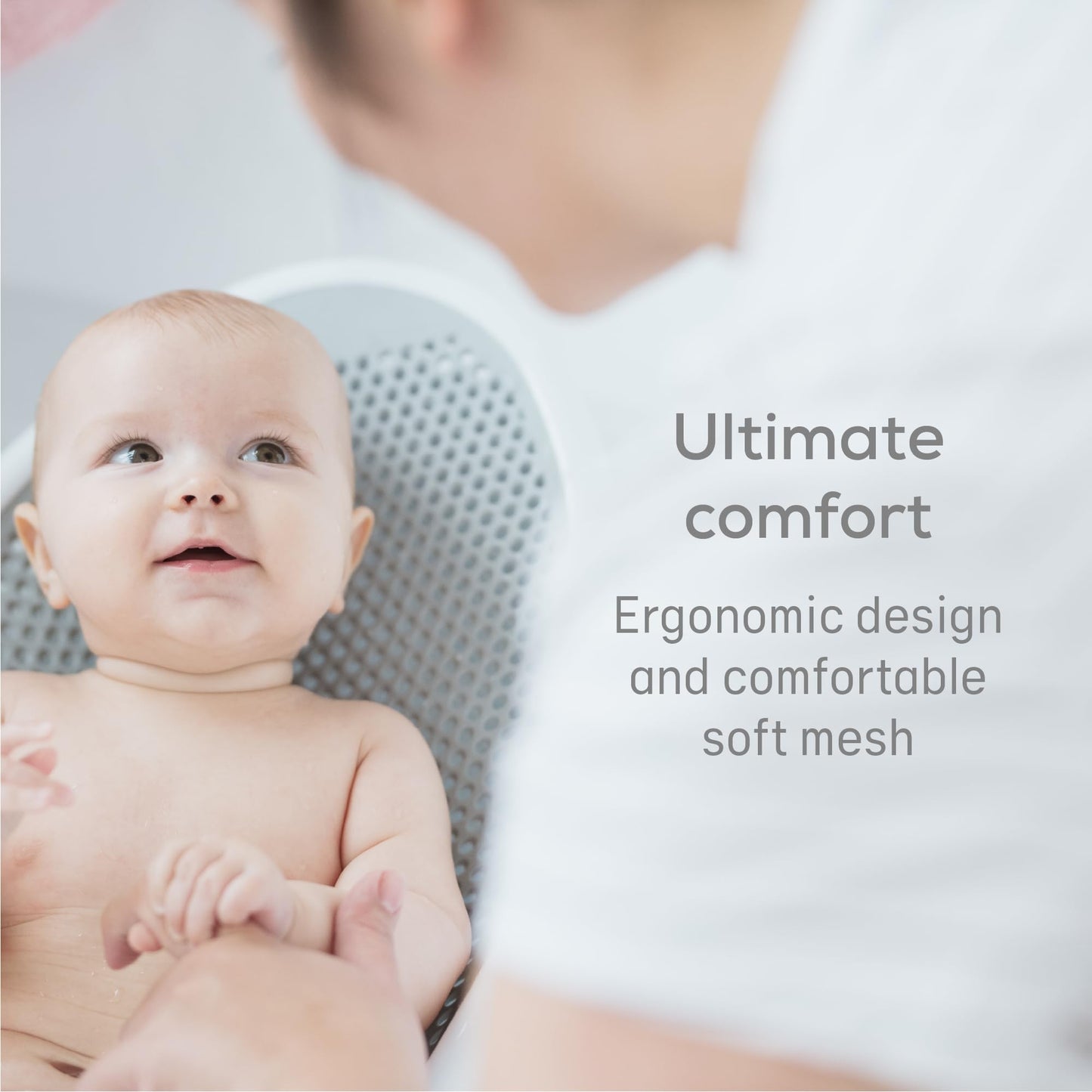 Angelcare Soft-Touch Baby Bath Support & Rinser Bundle, Aqua
