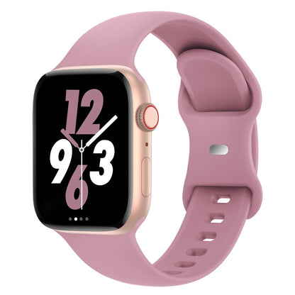 Sport Band Compatible with Apple Watch 38mm 40mm 41mm 42mm 44mm 45mm 46mm 49mm, Replacement Soft Silicone Strap Wristbands for iWatch Series 11/10/9/8/7/6/5/4/3/2/1 Ultra SE Women Men, Space Gray