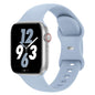 Sport Band Compatible with Apple Watch 38mm 40mm 41mm 42mm 44mm 45mm 46mm 49mm, Replacement Soft Silicone Strap Wristbands for iWatch Series 11/10/9/8/7/6/5/4/3/2/1 Ultra SE Women Men, Space Gray