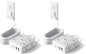 SUPERDANNY Extension Cord,Flat Plug Surge Protector Power Strip,6Ft