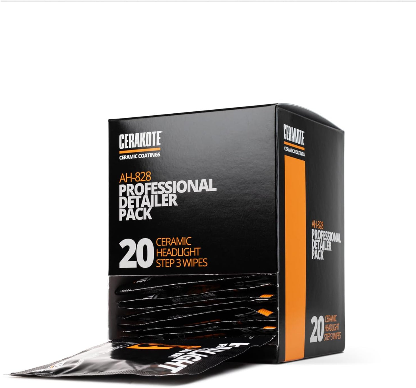 CERAKOTE® Ceramic Headlight Restoration Kit, No Power Tools, 10 Wipe Kit