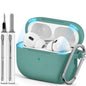 Ljusmicker for AirPods 4 Case 2024 with Cleaner Kit,Milk Tea