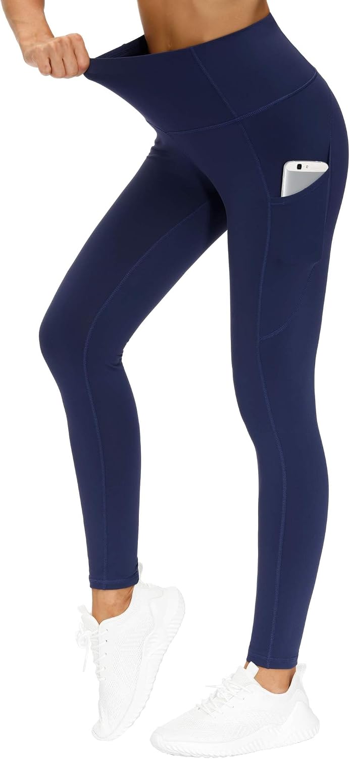 THE GYM PEOPLE Women's Thick High Waist Yoga Pants Workout Leggings