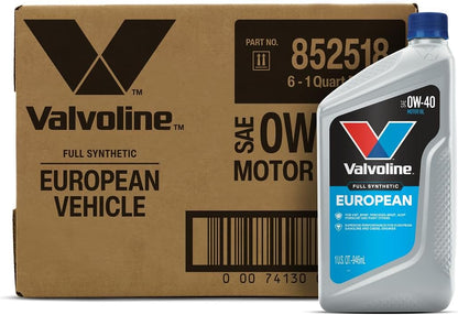 Valvoline Advanced Full Synthetic SAE 0W-20 Motor Oil 5 QT
