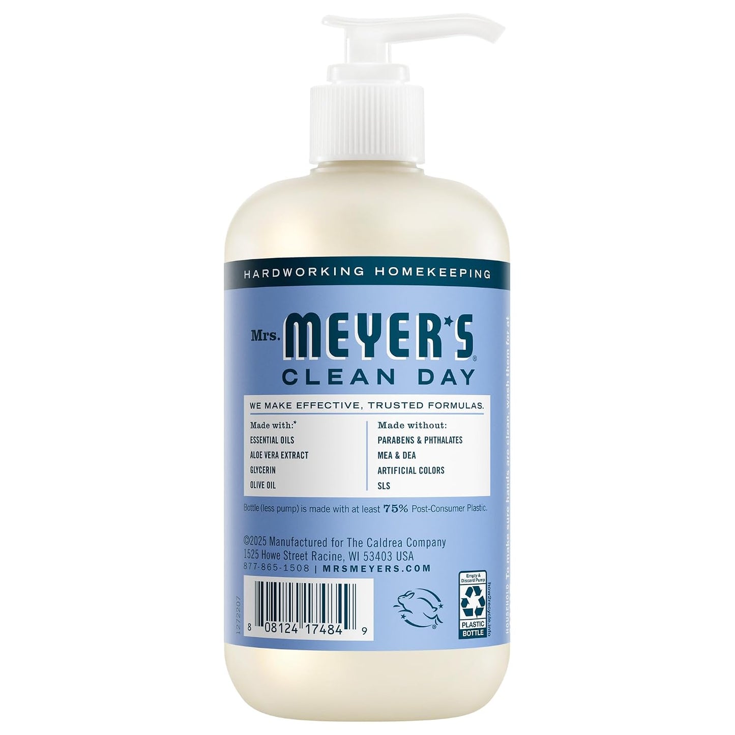 Mrs. Meyer's Clean Day, Hand Soap, Lavender Scent, 12.5 Fl Oz
