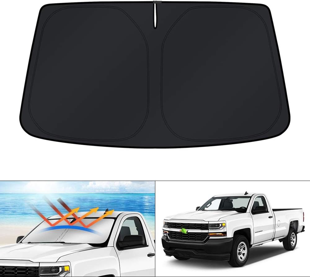 KUST Windshield Sun Shade for 2016 2017 2018 2019 2020 2021 2022 BMW X1 F48 Accessories Custom Fit Sunshade Foldable Window Sun Visor Protector Blocks UV Rays Keep Your Car Cooler