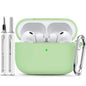 Ljusmicker for AirPods 4 Case 2024 with Cleaner Kit,Milk Tea