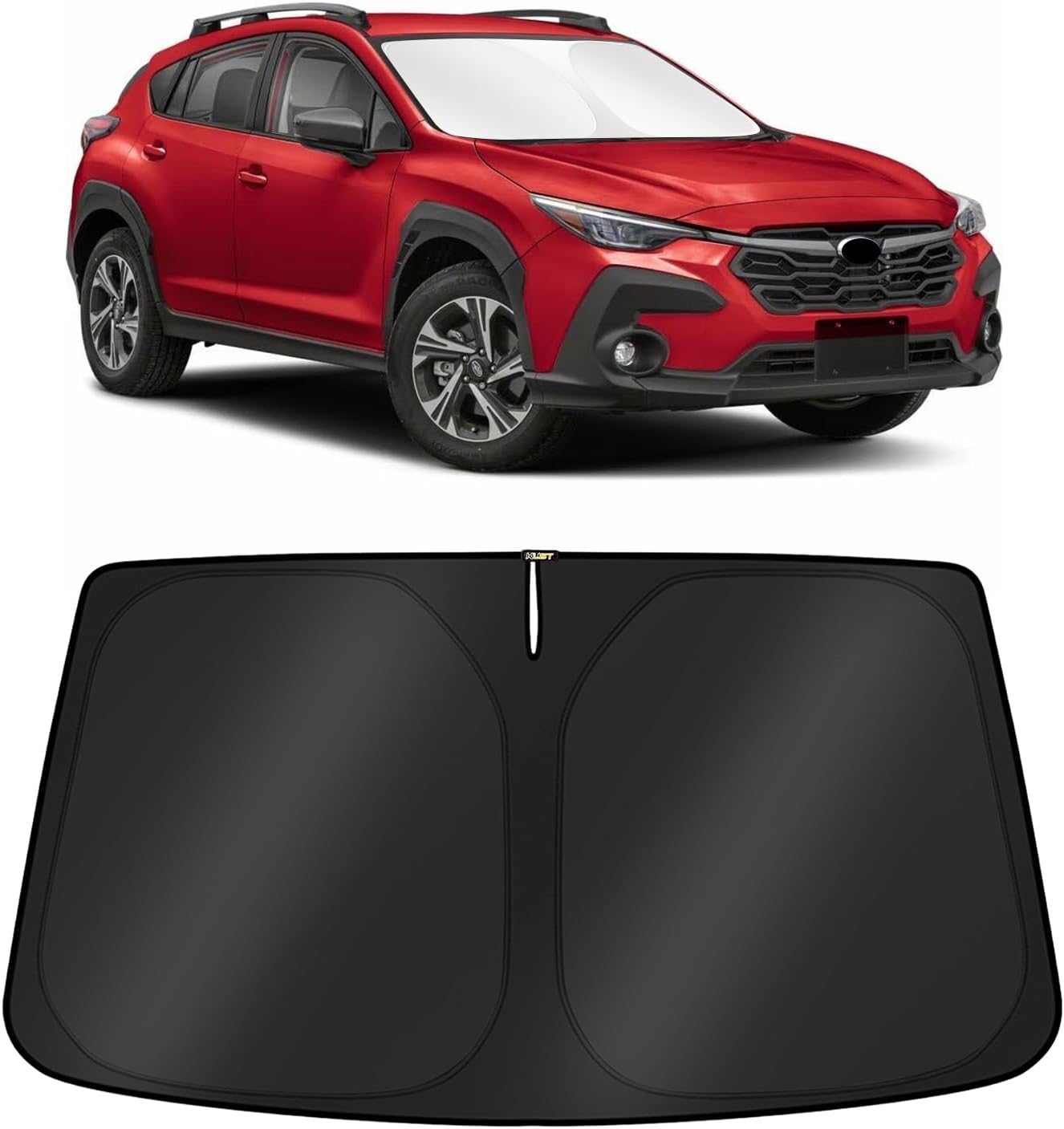 KUST Windshield Sun Shade for 2016 2017 2018 2019 2020 2021 2022 BMW X1 F48 Accessories Custom Fit Sunshade Foldable Window Sun Visor Protector Blocks UV Rays Keep Your Car Cooler
