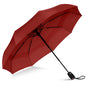 Windproof Travel Umbrella - Compact & Withstands Winds up to 100MPH, Strongest Premium Auto Folding Umbrella for Rain and Sun - Durable, Light & Portable for Women & Men, Fits Backpack & Cars