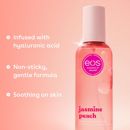 eos Shea Better 24H Moisture Body Lotion- Jasmine Peach, 16 fl oz