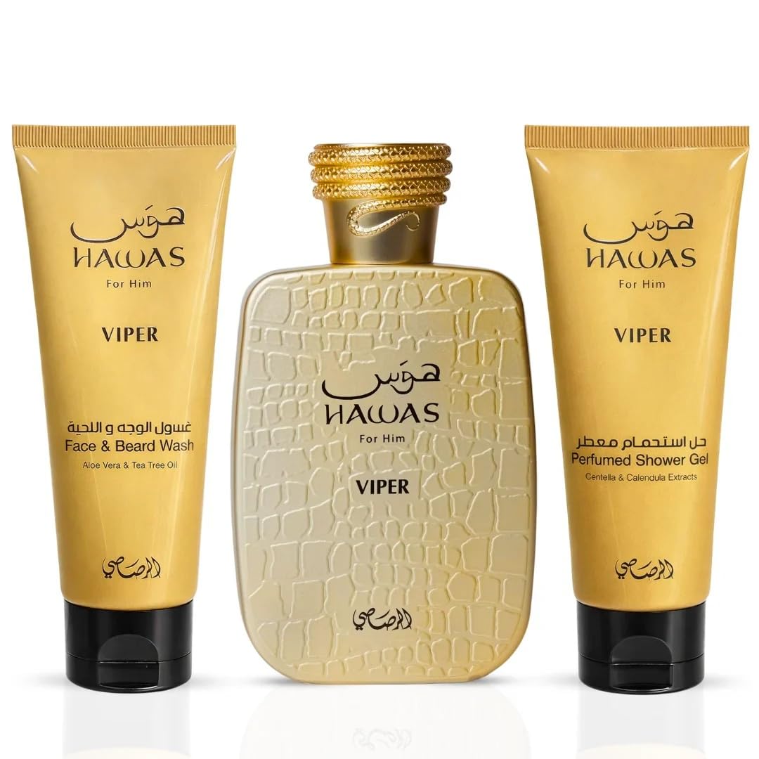 RASASI Hawas Atlantis Eau de Parfum for Men, 100ml (3.4 oz) Fresh & Modern Scent Spray