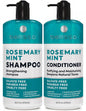 Caffeine Shampoo and Conditioner Set - Volumizing Products for Women and Men - Thickening, Volume Boosting Formula for Thinning and Fine Hair - Sulfate Free, No Parabens - Hydrating, Salon Grade