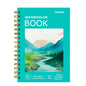 Hapikalor Watercolor Paper Pad, 9"x12" Water Color Paper, 140lb/300gsm Teal