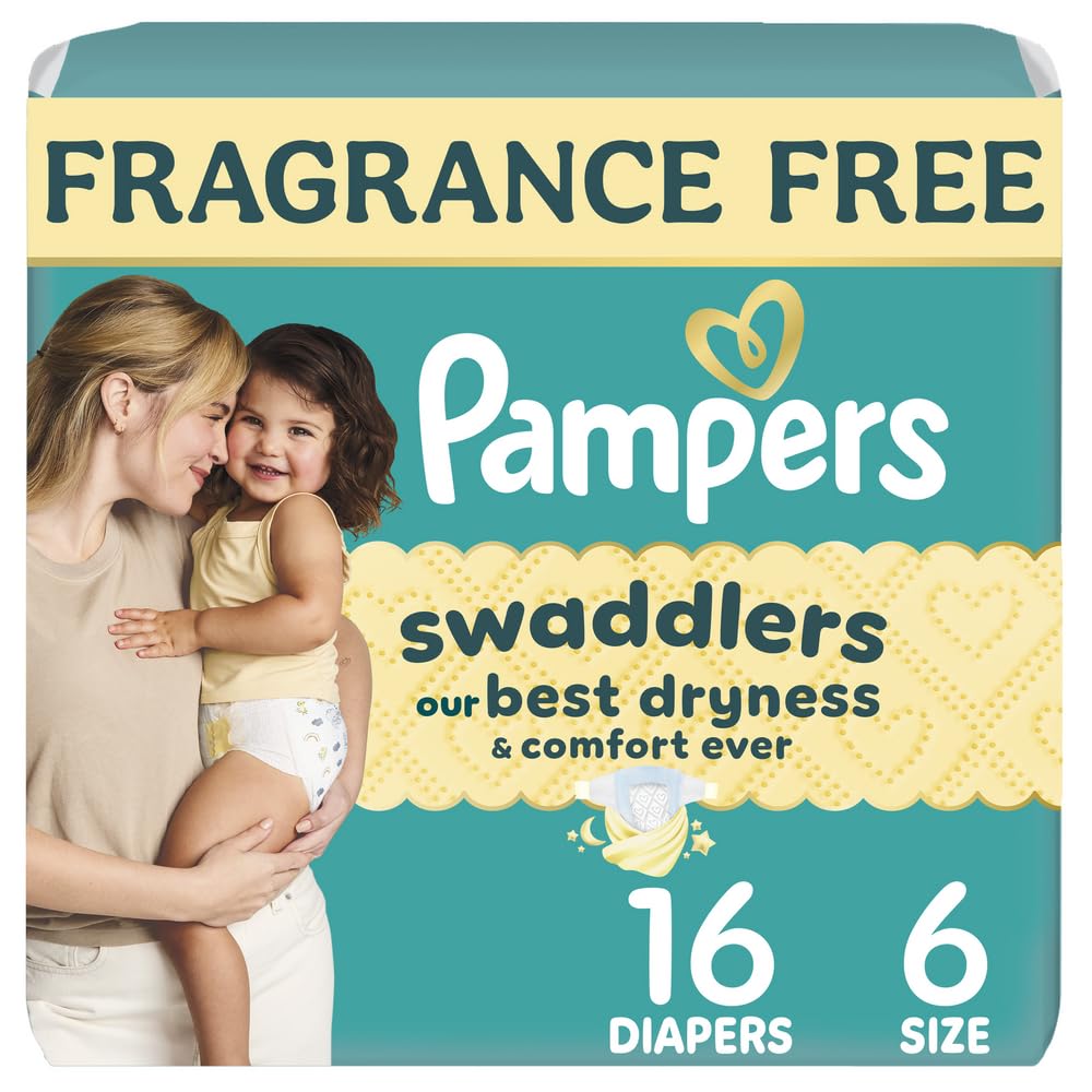 Pampers Swaddlers Baby Diapers, Size 5, 132 Count