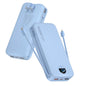 citicr Portable Charger 10000mAh PD20W w/Built-in Cables & Wall Plug White