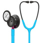 3M Littmann Classic III Monitoring Stethoscope, 5803, More Than 2X as Loud, Weighs Less, Stainless Steel Black-Finish Chestpiece, 27" Black Tube, Stem and Headset