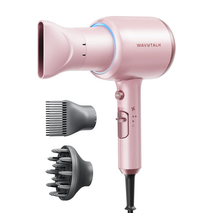 Wavytalk Blown Away Ionic Hair Dryer with Diffuser for Curly Hair