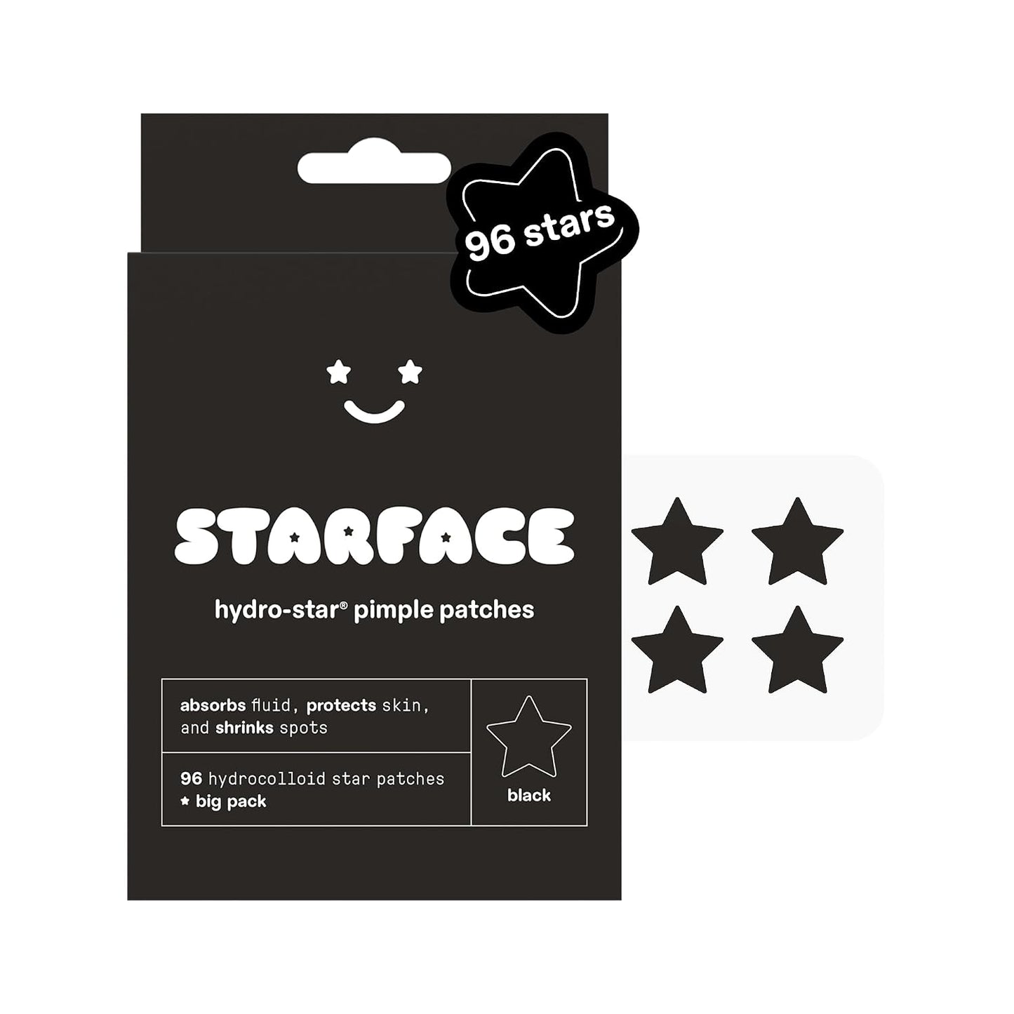Starface Hydro-Star® Snoopy Red Puffer Hydrocolloid Pimple Patch, 32 ct