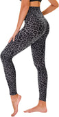 TNNZEET High Waisted Leggings for Women - No See Through Tummy Control Cycling Workout Yoga Pants with Pockets Reg & Plus