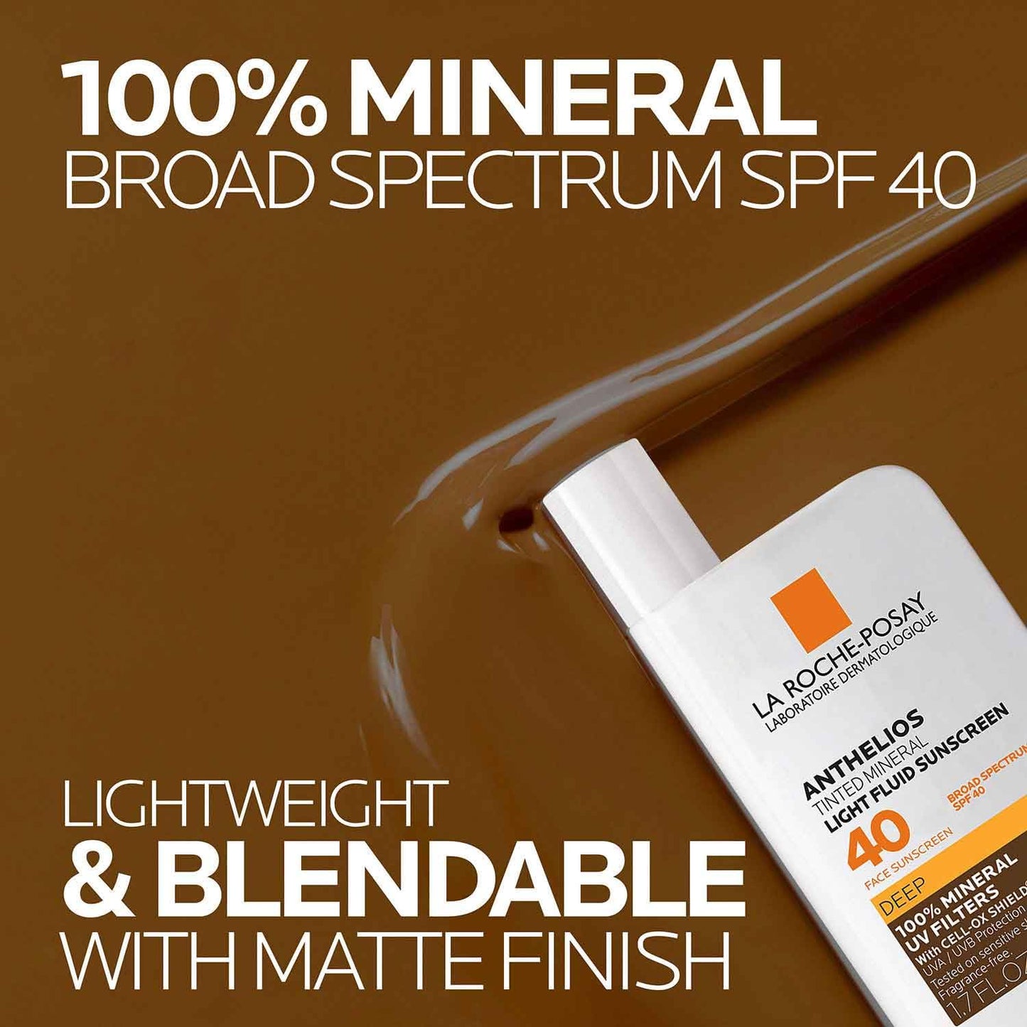 La Roche-Posay Anthelios Mineral Light Fluid Sunscreen for Face in 5 shades