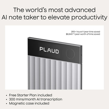Plaud Note Pro AI Voice Recorder Transcribe & Summarize for Meetings Calls