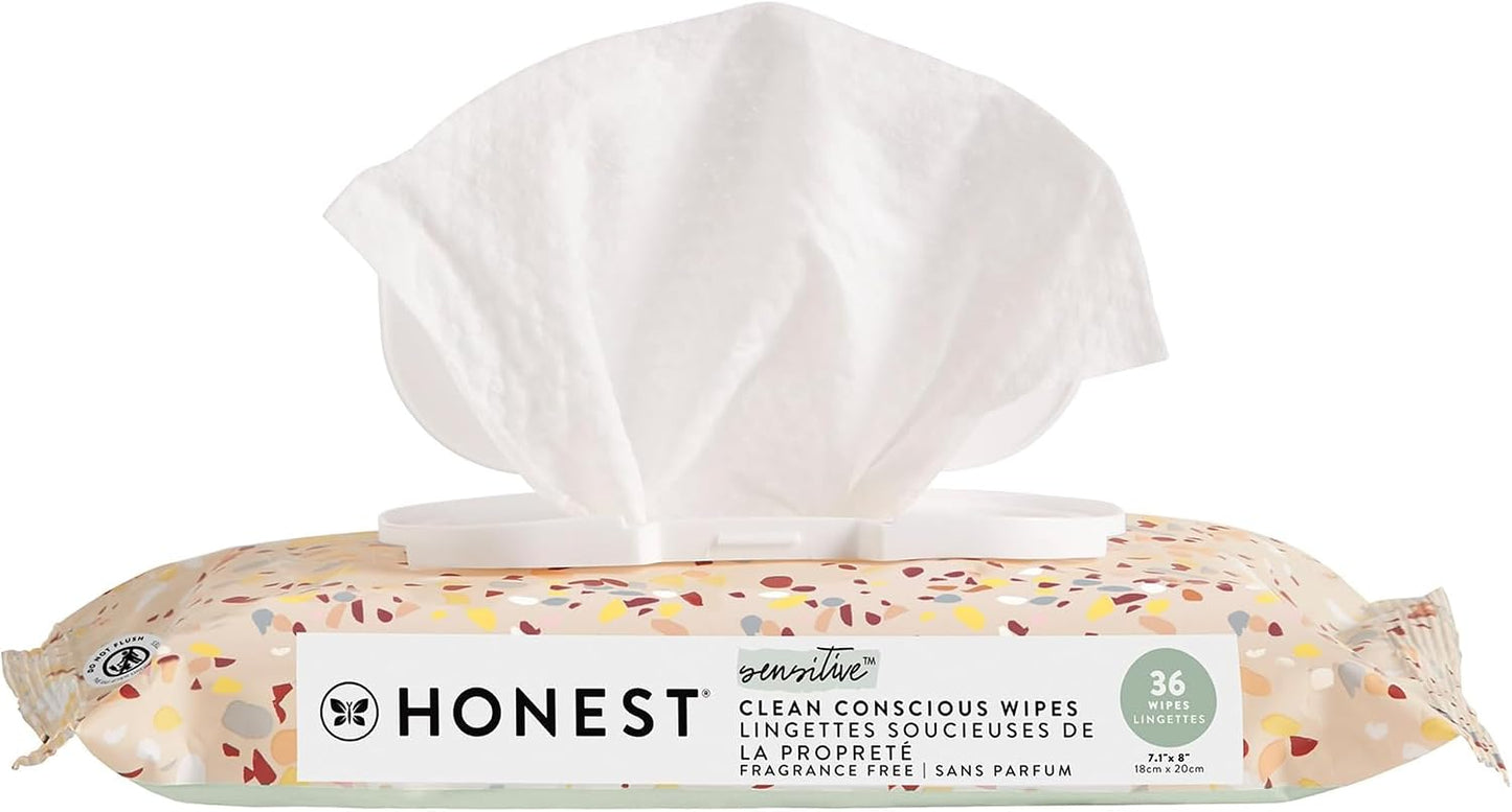 The Honest Company Multi-Use Baby Wipes, Pattern Play, 720 Count
