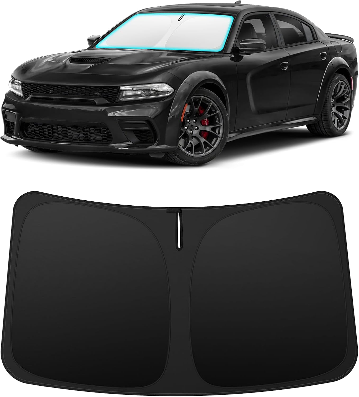 INSAUTO Custom Fit Windshield Sun Shade for Nissan Frontier 2005-2021