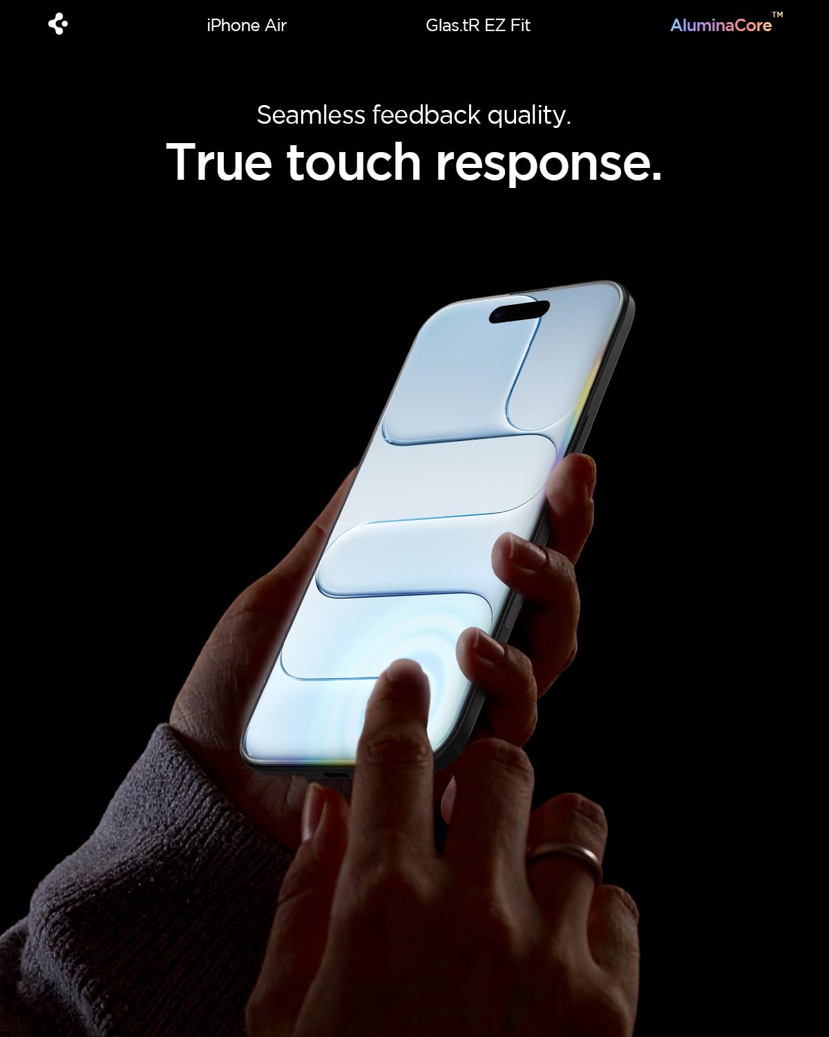 Spigen Screen Protector for iPhone 17 Pro Max, 16 Pro Max