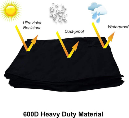 iBirdie Outdoor TV Cover 55 to 58 inch Weatherproof and Waterproof