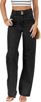 Sidefeel Jeans for Women High Waisted Straight Leg Denim Pants