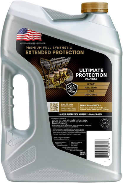 Valvoline Advanced Full Synthetic SAE 0W-20 Motor Oil 5 QT