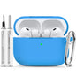 Ljusmicker for AirPods 4 Case 2024 with Cleaner Kit,Milk Tea