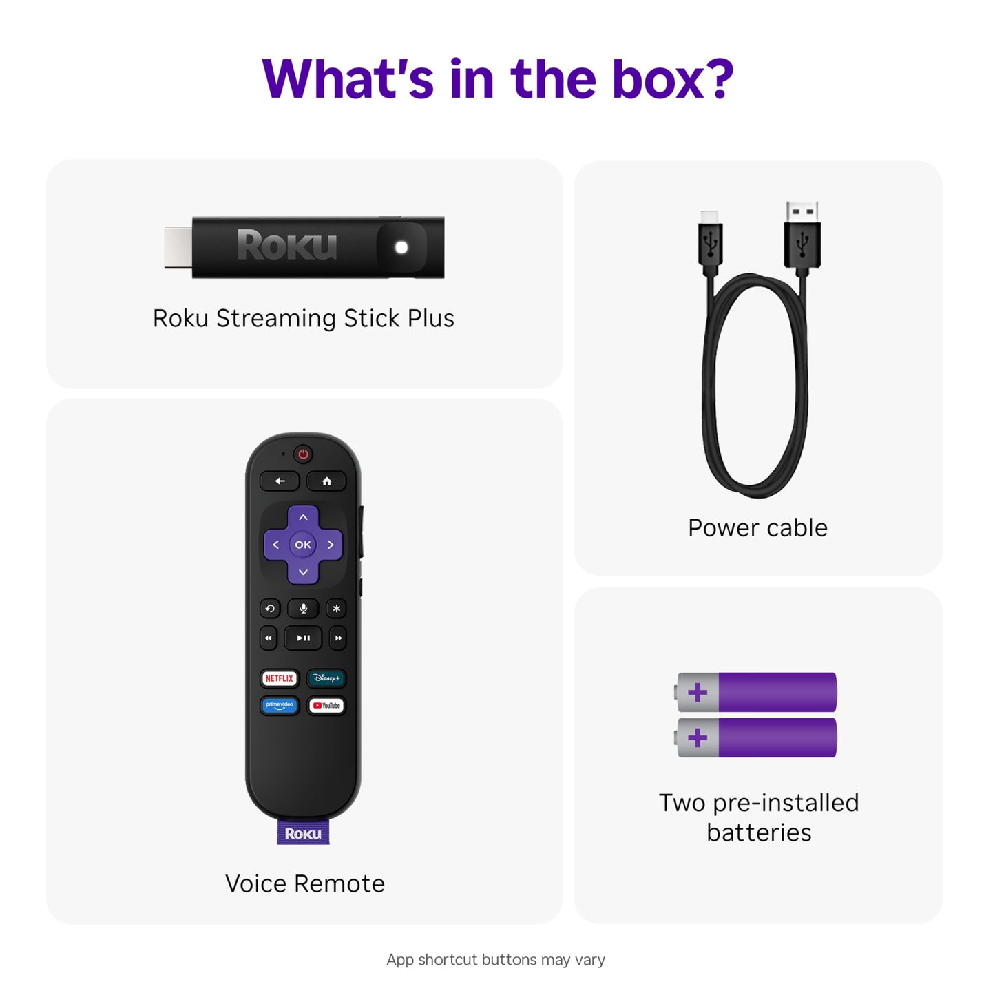 Roku Streaming Stick HD with Voice Remote