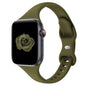 Thin Slim Band Compatible with Apple Watch 38mm 40mm 41mm 42mm 44mm 45mm 46mm 49mm, Replacement Silicone Sport Strap for iWatch Series 11/10/9/8/7/6/5/4/3/2/1 Ultra SE Women Men, Light Blush