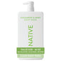 Native Clean Body Wash, Gentle & pH-balanced for Sensitive Skin, 24-Hr Freshness for Women & Men, Vegan & Cruelty-Free, Free of Sulfates, Parabens & Phthalates, Sandalwood & Shea Butter, 36 oz