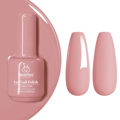 Beetles Purple Gel Nail Polish, 1 Pcs 15ml Purple Gel Polish