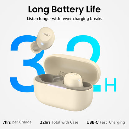TOZO A1 Wireless Earbuds Bluetooth 5.3 Light Weight in Ear Headphones