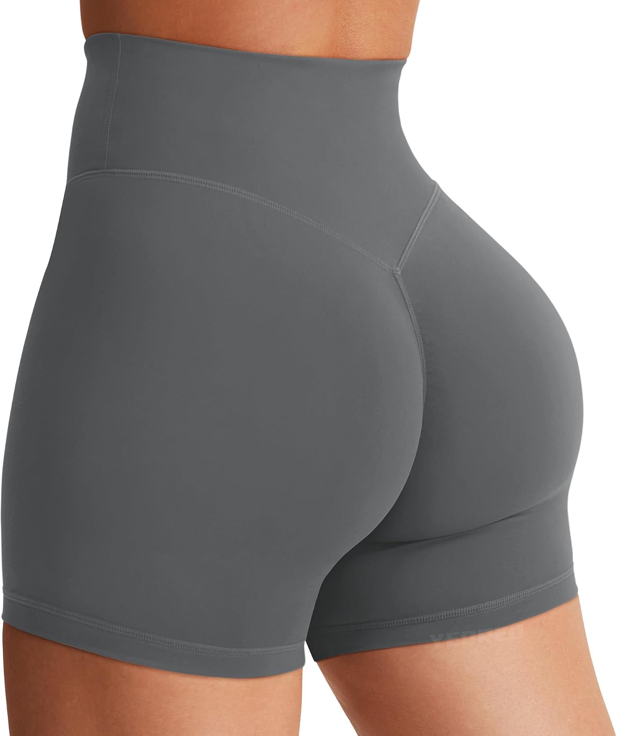 YEOREO SoftHue Women's Biker Shorts Workout Hidden Scrunch Gym Shorts
