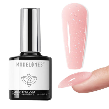 modelones Gel Top Base Coat Set 15ml 2026 Upgrade No Wipe Super Shine