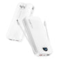 citicr Portable Charger 10000mAh PD20W w/Built-in Cables & Wall Plug White