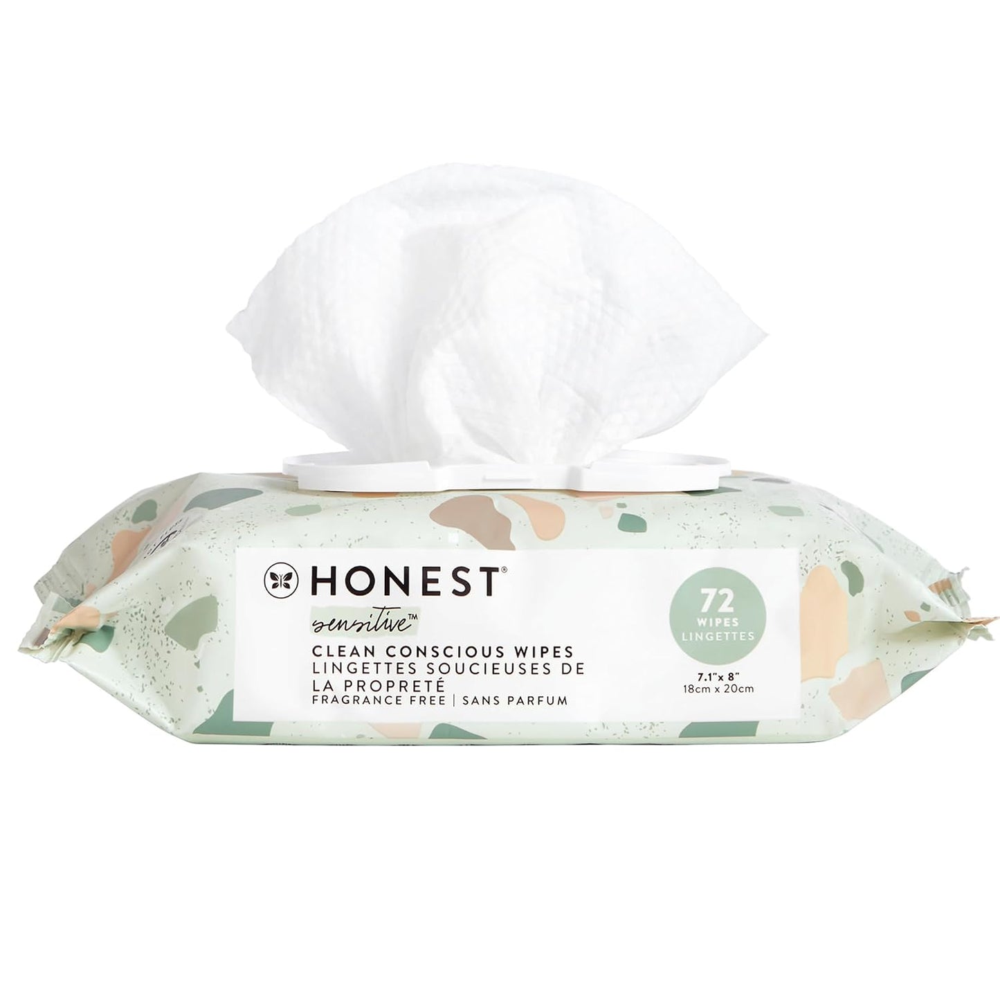 The Honest Company Multi-Use Baby Wipes, Pattern Play, 720 Count
