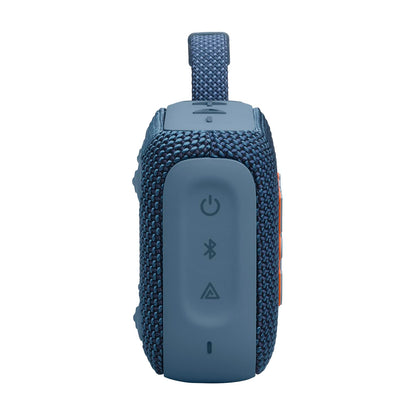JBL Go 4 - Ultra-Portable, Waterproof and Dustproof Bluetooth Speaker, Big JBL Pro Sound with Punchy bass, 7-Hour Built-in Battery, Made in Part with Recycled Materials (Black)