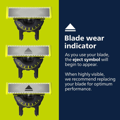 Philips Norelco OneBlade 360 Replacement Blades, 5 Pack