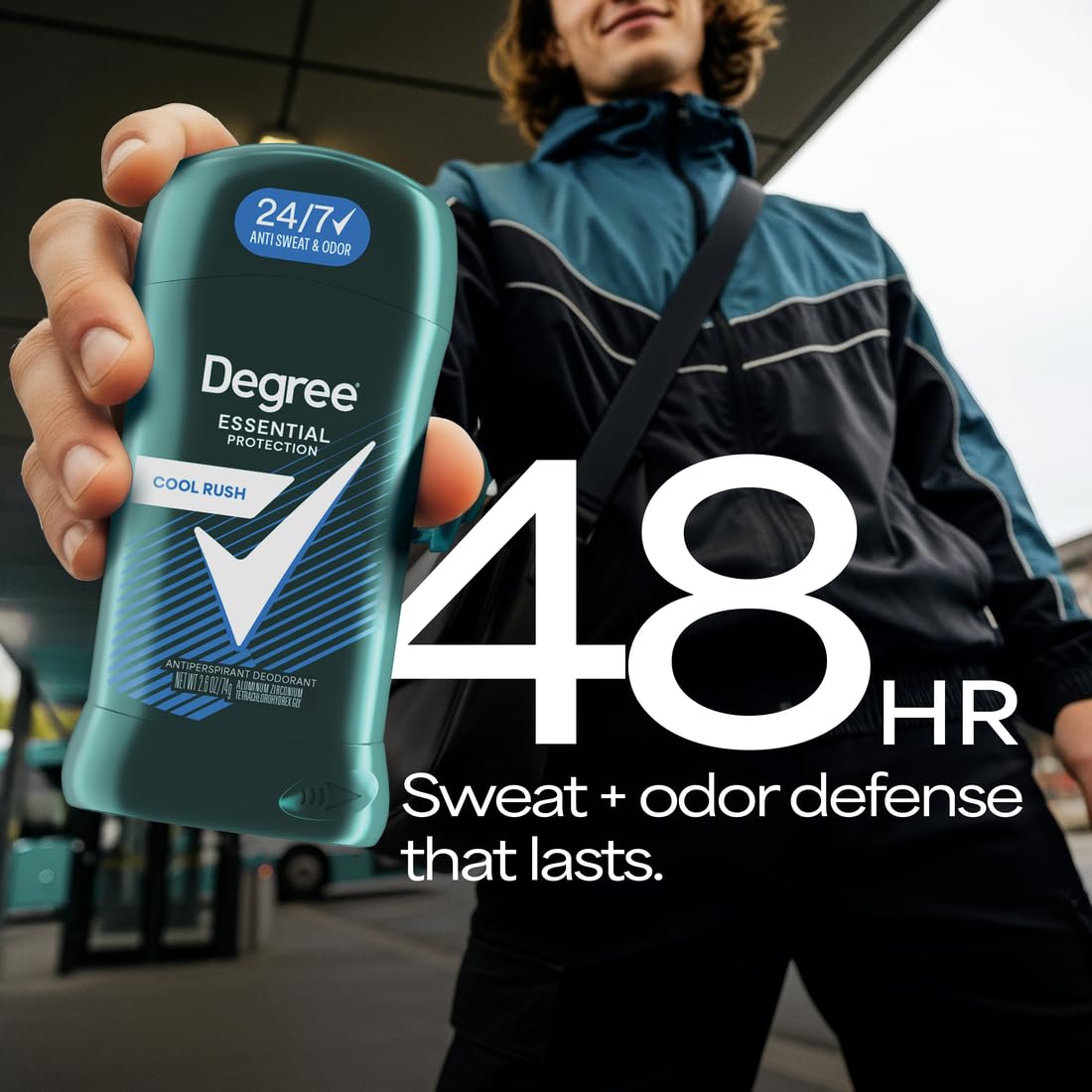 Degree Men Original Antiperspirant Cool Rush Twin Pack Sweat 2 Pack 2.7 oz