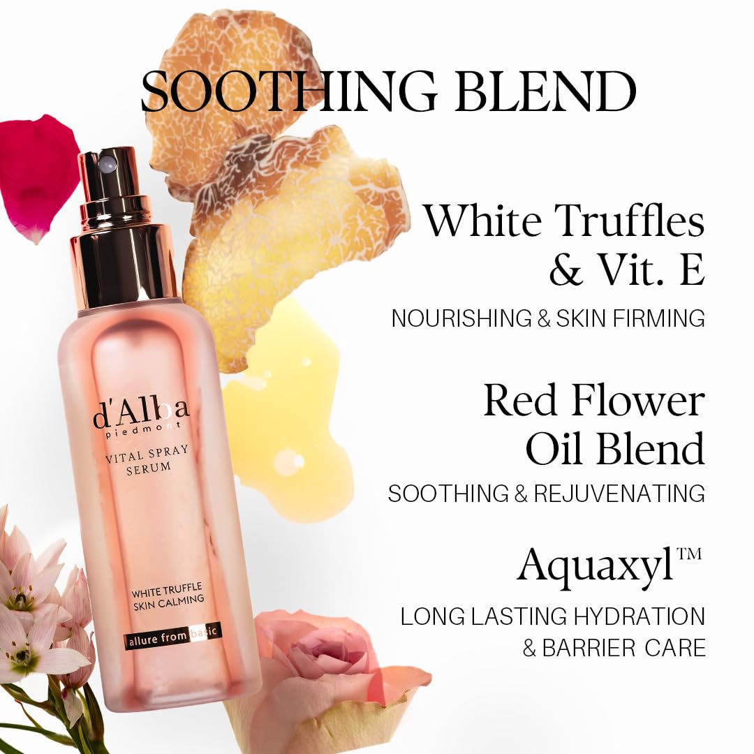 d'alba Piedmont Italian White Truffle First Spray Serum (3.38 fl oz)