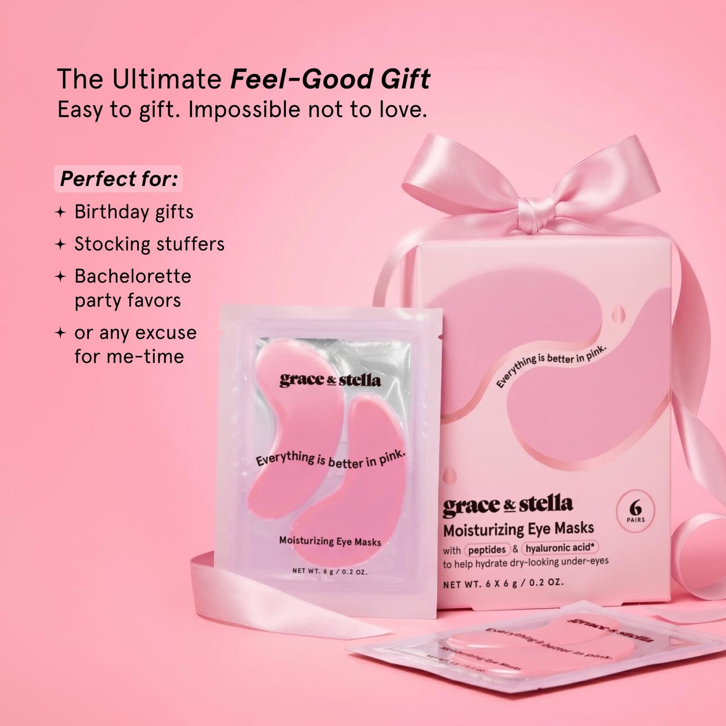 grace & stella Award Winning Eye Patches for Puffy Eyes
