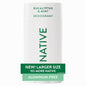Native Aluminum Free Deodorant, Ocean & Timber, Large Size Stick, 72 Hour Odor Control, for Women & Men, Contains Naturally Derived Ingredients, 3.1 oz