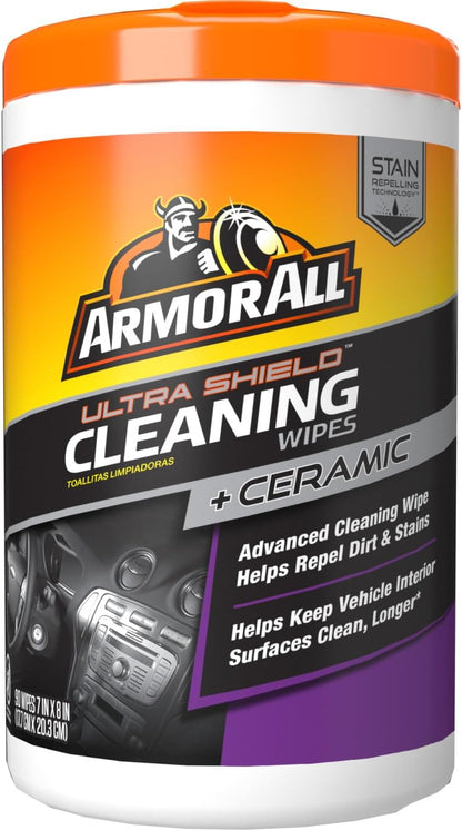 Armor All Car Interior Value Pack, 90 Count, Auto Cleaning Wipes