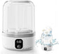 Underwear Washing Machine, Upgrade 1.5L Mini Portable Washing Machine Rechargeable Underwear Washer Deep Cleans Small Clothes for Apartment, Dorm, RV, Travel & Hotel Use(White)